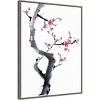 23" x 30" Plum Blossom Branch I by Rae Parker - Amanti Art: Modern Vertical Lithograph Canvas - 2 of 4
