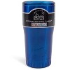 Silver Buffalo Metallic Royal Blue Stainless Steel Tumbler With Open-Sip Lid | Holds 20 Ounces - 4 of 4