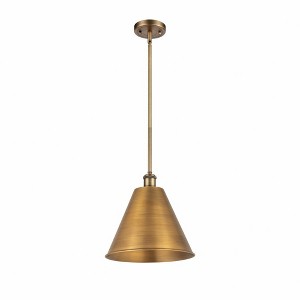 Ballston Cone - 1 Light Pendant In Industrial Style-12.75 Inches Tall and 12 Inches Wide - 1 of 1