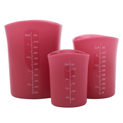 Flexible Measuring Cups, Set of 3