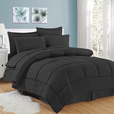 Sweet Home Collection  4-piece Bed Sheets Set - Luxury Bedding Set, Extra  Deep Pocket - Cal King, Black : Target