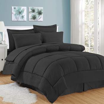 Sweet Home Collection Bed-in-a-bag Solid Color Comforter & Sheet