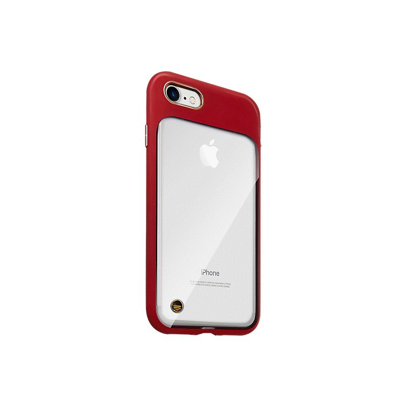 Milk and Honey Mono Case for Apple iPhone SE2/8/7 - Red/Clear, 4 of 5