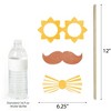 Big Dot of Happiness Here Comes The Son Baby Shower Photo Props, Boy Boho -Themed Personalized Selfie Photobooth Party Supplies - 20 Count - 4 of 4