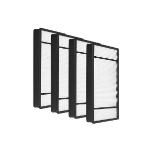Nispira True HEPA Replacement Filter H for Honeywell HRF-H2 Fits Air Purifier Model HPA050, HPA150, HPA060, HPA160, HHT055, HHT155, 4 Packs - 1 of 4