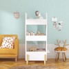 Vynxaria Bear-Shaped Storage Unit with Chalkboard: Fun & Functional for Kids' Spaces - 4 of 4