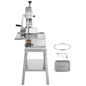 VEVOR Electric Meat Saw, 1800W Stainless Vertical Cutter, 19.1"x15" Workbench, 7.09" Cutting Thickness, Includes 5 Blades - 1 of 4