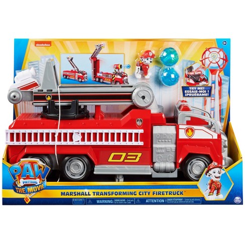 PAW Patrol: The Movie Marshall Transforming City Fire Truck - image 1 of 4