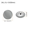 Unique Bargains Blouses Sweater Round Aluminum Cotton Fabric Cloth Covered Buttons 10 Pcs - 2 of 4