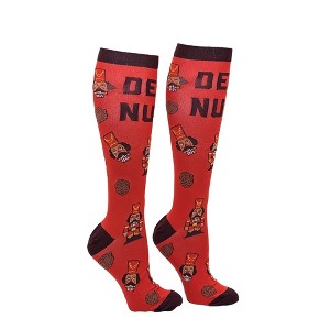 Adult Deez Nuts Funny Chirstmas Gift Compression Socks For Women And Men - Crazy Dog Compression Socks - 1 of 4