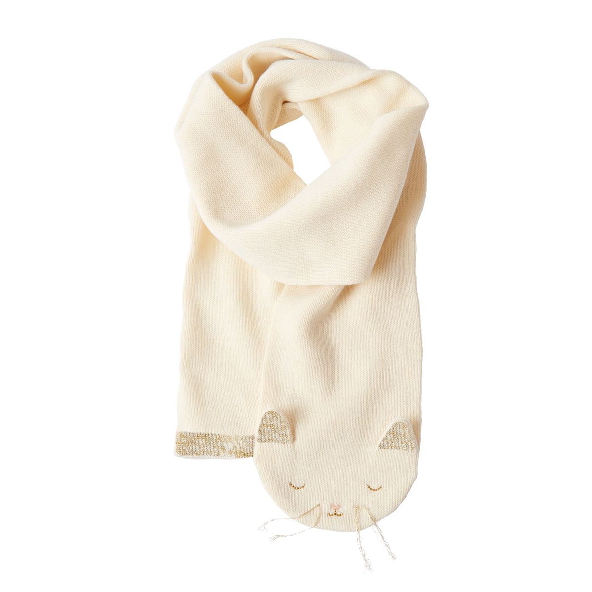 Meri Meri Knitted Kitten Scarf (Pack of 1)