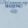 Rerun Island Women's Did Someone Say Mahjong Flowers Luxury Paradise With A Side Of Chaos Short Sleeve Graphic Cotton T-Shirt - 2 of 4