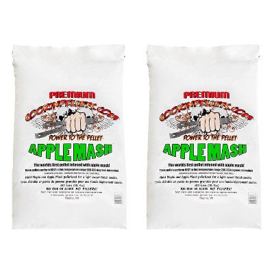 CookinPellets Apple Mash Hard Maple Smoker Smoking Wood Pellets, 40 Pound Bag (2 Pack)