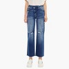 KanCan Essentials Mollie High Rise 90's Criss Cross Jeans - 3 of 4