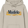 Modelo Classic Logo Women's Natural Graphic Hoodie - 2 of 2