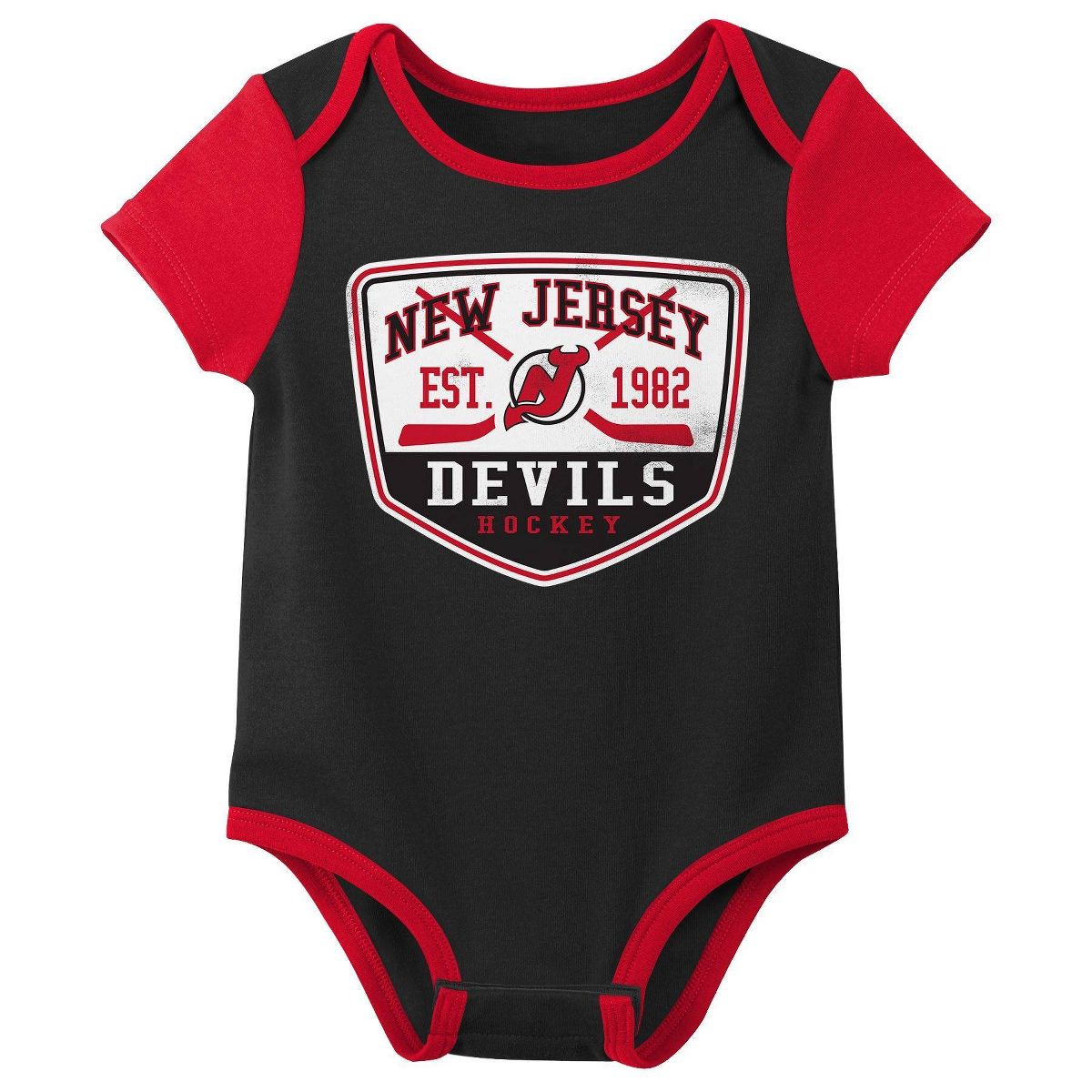 NHL New Jersey Devils Infant Boys' 3pk Bodysuit - thumbnail 4