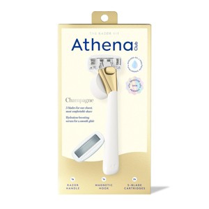 エクササイズグッズ Dr.BAELTZ SLIM BEAUTE Athena Club Women's 5 Blade Reusable Razor Kit - Champagne: Whole
