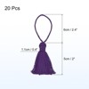 Unique Bargains Cotton Mini Hanging Loop DIY Functional Bookmark Tassels 20 Pcs - 2 of 4
