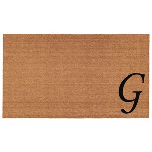 Calloway Mills 153621830A Urban Chic Monogram Doormat 17 In. x 29 In. - 1 of 4