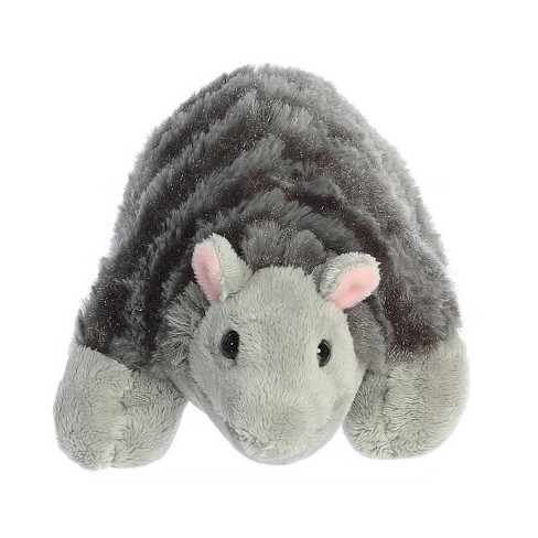 Aurora Mini Flopsie 8 Armadillo Grey Stuffed Animal : Target