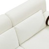 PAGED Loveseat Sofa 2-Seater Sofa Modern Sofa Couch with Flexible USB Ports, Unique Cylindrical Armrests for Living Room, Apartment - 3 of 4