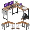 Sweetcrispy 50  Wide Reversible L-Shape Desk with Storage Bag - 2 of 4