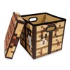 Ukonic Minecraft 13-Inch Fabric Storage Bin Cube Organizers With Lids | Set of 4 - image 4 of 4