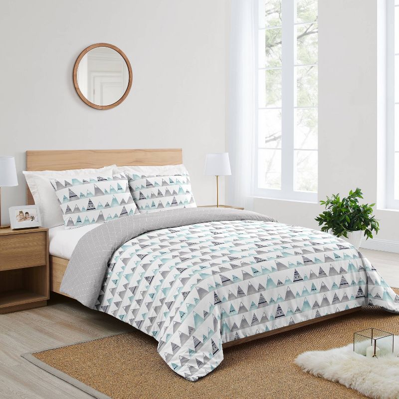 3pc Mountains Full/Queen Kids&#39; Comforter Bedding Set - Sweet Jojo Designs, 3 of 9