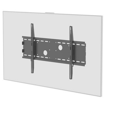 Monoprice Titan Series Fixed Wide Wall Mount For Large 32" - 55" Inch TVs Displays, Max 165 LBS. 75x75 to 750x450, Black, UL Certified, Rohs Compliant