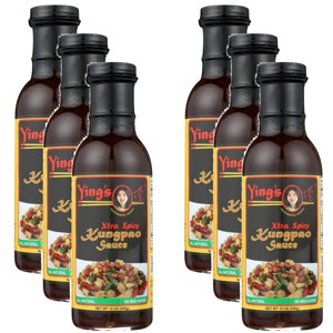 Ying's Xtra Spicy Kung Pao Sauce - Case of 6 - 12 oz - 1 of 2