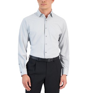 Alfani Mens Travel Ready Button Down Dress Shirt - 1 of 2