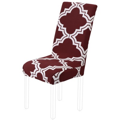PiccoCasa Stool Stretch Spandex Short Dining Chair Slipcovers