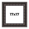 PosterPalooza | Square 3.5" Wide Ornate Black Frame - UV Acrylic, Foam Board Backing, Hanging Hardware - 2 of 4