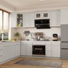 Kitchen Base Cabinet, Unassembled Cabinet with Adjustable Shelf without Top - 4 of 4