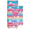 EVERYDAY KIDS Toddler Nap Mat –Unicorn Dreams– Soft Microfiber, Rollup with Handle & Pillow, for Preschool, Daycare, or Travel -Ages 2-6 years - 3 of 4