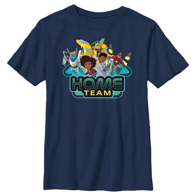 Boy's Transformers: EarthSpark Home Team T-Shirt, 1 of 5