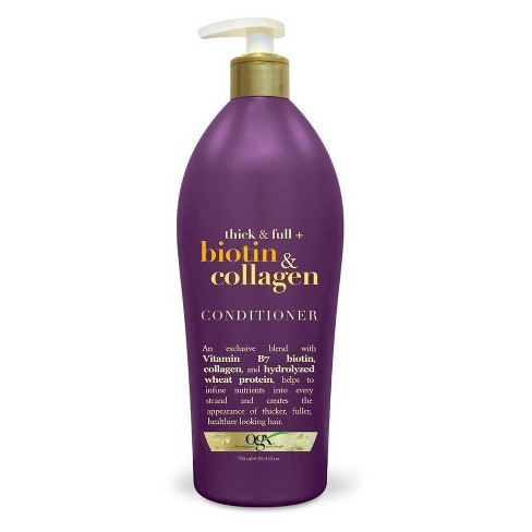 Ogx Thick Full Biotin Collagen Conditioner 25 4 Fl Oz Target