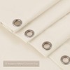 Waterproof Fabric Shower Curtain or Liner Hotel Quality with Magnets for Bathroom - 2 of 4