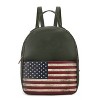 MKF Collection Briella Vegan Leather Women’s FLAG Backpack by Mia K - 2 of 4