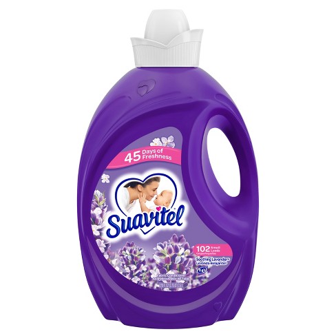 Suavitel Scented Liquid Fabric Softener and Conditioner - Soothing Lavender - 120 fl oz - image 1 of 4