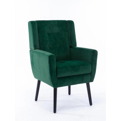 29.5"Modern Soft Velvet Material Ergonomics Accent Chair