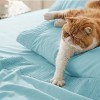 Full Size Bed Sheets - 4 Pieces Soft Full Sheet Set - Breathable & Cooling - Hotel Luxury - Easy Care Polyester Microfiber Bedding for Women, Men, Spa - 4 of 4