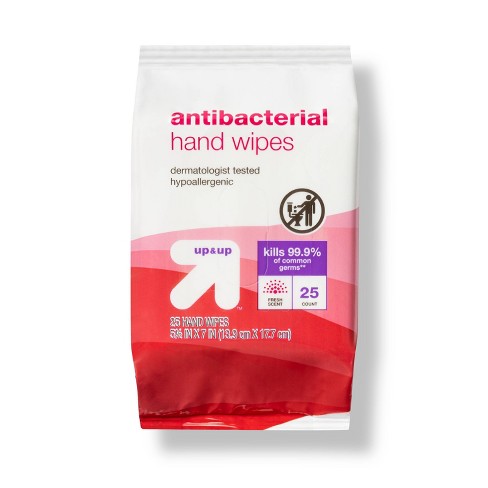 Hand And Face Wipes - 25ct - Up & Up™ : Target