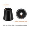 Unique Bargains Rubber Non Slip Shock Absorption Furniture Pads - 3 of 4