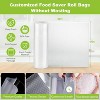 Bonsenkitchen Vacuum Sealer Bags, 11 in x 50 ft Rolls 2 Pack, BPA Free, Commercial Grade Textured Food Roll Bags, Customized Size, Sous Vide Cooking - image 3 of 4