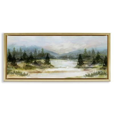Stupell Industries Vast Country Landscape Rural Mountains, 31" x 14"