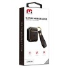 MyBat Pro Leather Armor Series Case Compatible With Apple AirPods with Wireless Charging Case - Black / Black - image 3 of 4