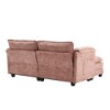TiramisuBest Chenille fabric, Modular Sectional Sofa with Storage, Sideboard Buffet Style Design for Living Room - 3 of 4