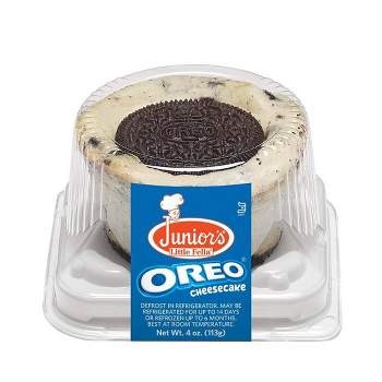 Junior's Cheesecake Little Fellas Frozen Cookies & Cream - 4oz