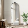 Dovelina Vintage Arched Full Length Standing Mirror Vanity Floor Mirror - 2 of 4